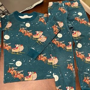 Hanna Andersson Night Before Christmas PJs 110cm/US 5
